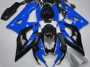 2005-2006 Gloss Blue and Black Suzuki GSXR 1000 Motorcycle Fairing UK