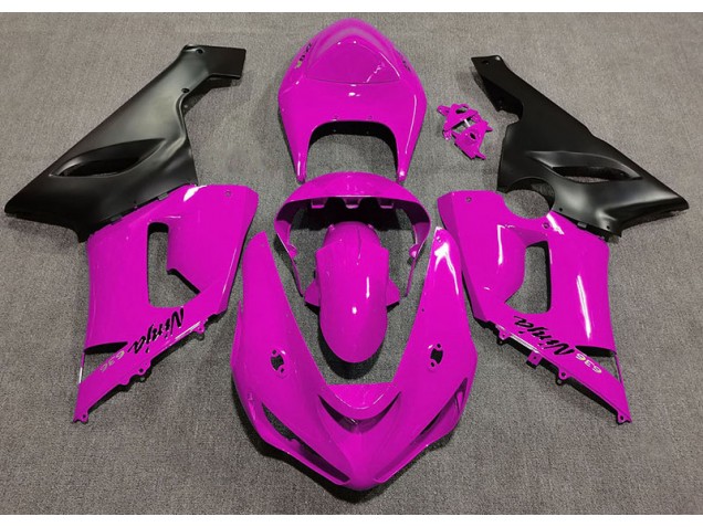 2005-2006 Gloss Pink Kawasaki ZX6R Motorcycle Fairing UK 2005-2006 Gloss Pink Kawasaki ZX6R Motorcycle Fairing UK