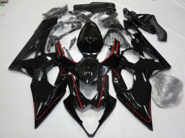 2005-2006 Gloss Red and Black Suzuki GSXR 1000 Motorcycle Fairing UK
