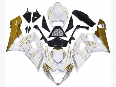 2005-2006 Gold Gloss Corona Custom Suzuki GSXR 1000 Motorcycle Fairing UK