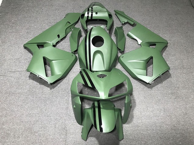 2005-2006 Matte Green Honda CBR600RR Motorcycle Fairing UK 2005-2006 Matte Green Honda CBR600RR Motorcycle Fairing UK