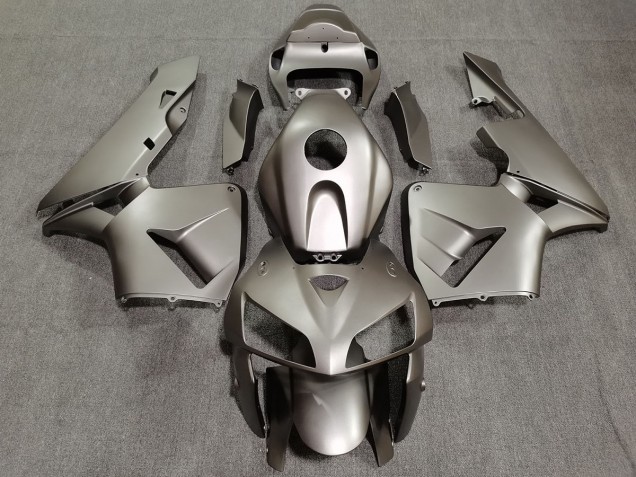 2005-2006 Matte Silver Honda CBR600RR Motorcycle Fairing UK 2005-2006 Matte Silver Honda CBR600RR Motorcycle Fairing UK