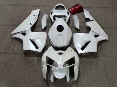 2005-2006 Pearl White & Honda CBR600RR Motorcycle Fairing UK
