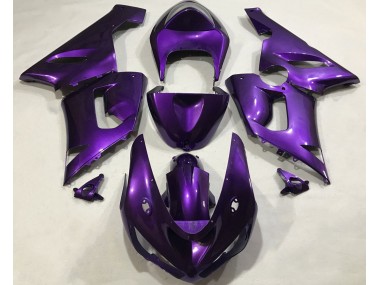 2005-2006 Purple Kawasaki ZX6R Motorcycle Fairing UK