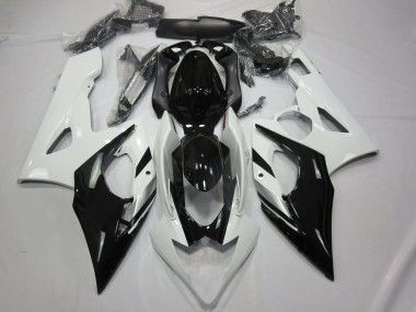 2005-2006 White Black and Silver Suzuki GSXR 1000 Motorcycle Fairing UK