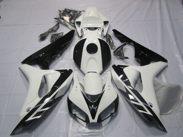 2006-2007 Black and White OEM Style No Decals Honda CBR1000RR Motorcycle Fairing UK 2006-2007 Black and White OEM Style No Decals Honda CBR1000RR Motorcycle Fairing UK