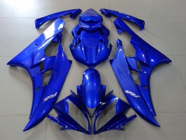 2006-2007 Full Gloss Blue Yamaha R6 Motorcycle Fairing UK