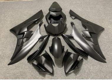 2006-2007 Full Matte Black Yamaha R6 Motorcycle Fairing UK
