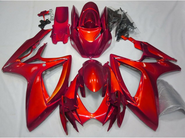 2006-2007 Gloss Red Plain Suzuki GSXR 600-750 Motorcycle Fairing UK 2006-2007 Gloss Red Plain Suzuki GSXR 600-750 Motorcycle Fairing UK