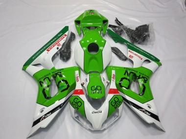 2006-2007 Green and White Honda CBR1000RR Motorcycle Fairing UK