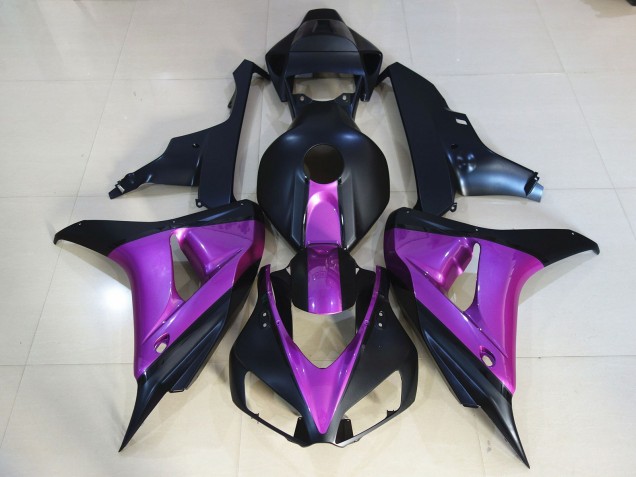 2006-2007 Matte Black Purple Honda CBR1000RR Motorcycle Fairing UK 2006-2007 Matte Black Purple Honda CBR1000RR Motorcycle Fairing UK