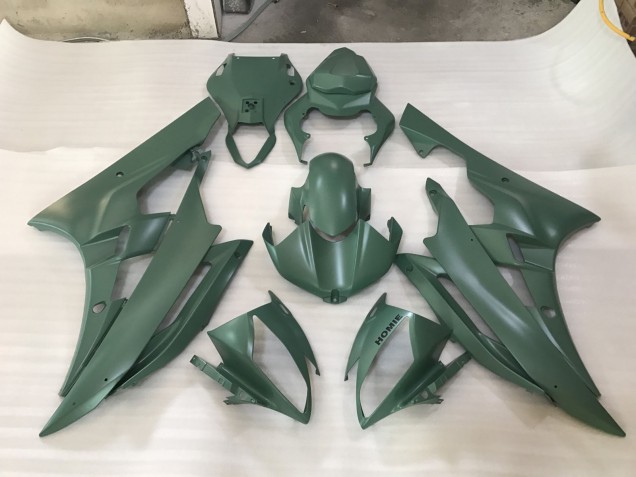 2006-2007 Military Green Yamaha R6 Motorcycle Fairing UK 2006-2007 Military Green Yamaha R6 Motorcycle Fairing UK