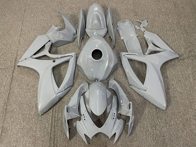 2006-2007 Nardo Grey Suzuki GSXR 600-750 Motorcycle Fairing UK 2006-2007 Nardo Grey Suzuki GSXR 600-750 Motorcycle Fairing UK