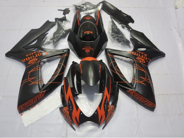 2006-2007 Orange Matte Suzuki GSXR 600-750 Motorcycle Fairing UK 2006-2007 Orange Matte Suzuki GSXR 600-750 Motorcycle Fairing UK