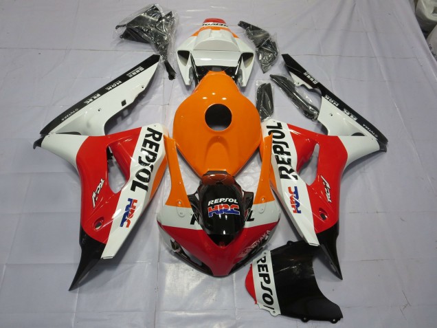 2006-2007 Orange Repsol Honda CBR1000RR Motorcycle Fairing UK 2006-2007 Orange Repsol Honda CBR1000RR Motorcycle Fairing UK