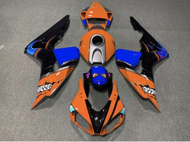 2006-2007 Orange Shark Honda CBR1000RR Motorcycle Fairing UK