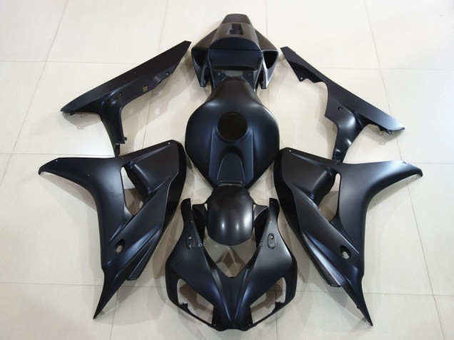 2006-2007 Plain Matte Black Honda CBR1000RR Motorcycle Fairing UK 2006-2007 Plain Matte Black Honda CBR1000RR Motorcycle Fairing UK
