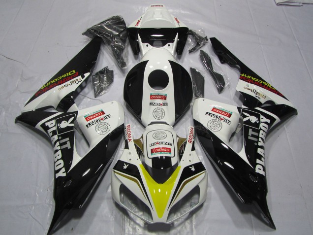2006-2007 PlayBoy Style 2 Honda CBR1000RR Motorcycle Fairing UK 2006-2007 PlayBoy Style 2 Honda CBR1000RR Motorcycle Fairing UK