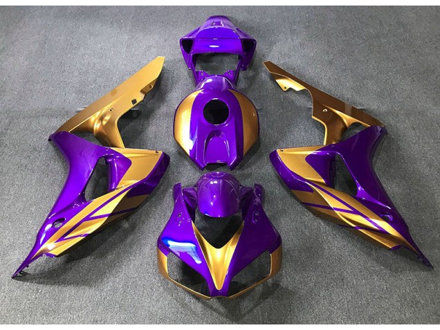 2006-2007 Purple & Gold Honda CBR1000RR Motorcycle Fairing UK 2006-2007 Purple & Gold Honda CBR1000RR Motorcycle Fairing UK