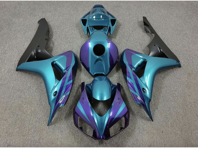 2006-2007 Purple and Emerald Honda CBR1000RR Motorcycle Fairing UK 2006-2007 Purple and Emerald Honda CBR1000RR Motorcycle Fairing UK