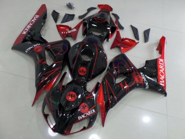 2006-2007 Red Bacardi Honda CBR1000RR Motorcycle Fairing UK