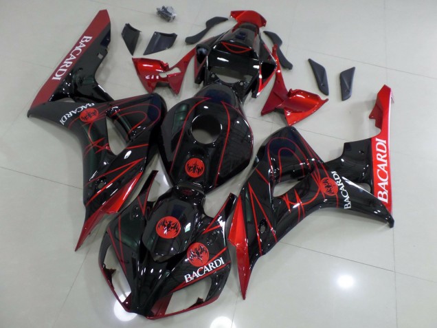 2006-2007 Red Bacardi Honda CBR1000RR Motorcycle Fairing UK 2006-2007 Red Bacardi Honda CBR1000RR Motorcycle Fairing UK