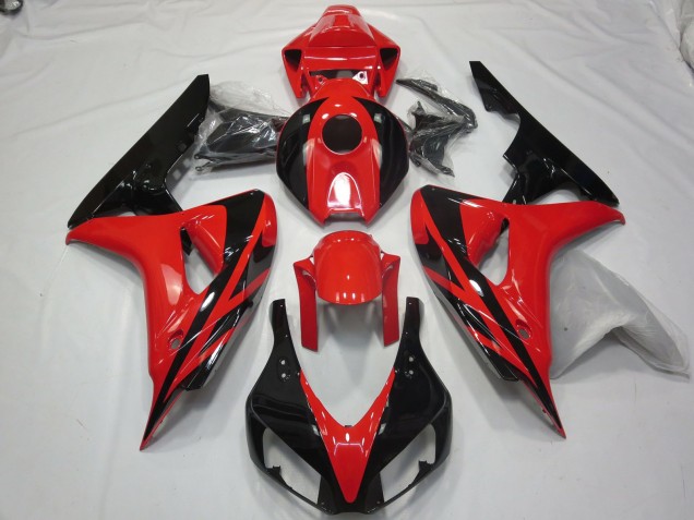 2006-2007 Red Black OEM Style No Decals Honda CBR1000RR Motorcycle Fairing UK 2006-2007 Red Black OEM Style No Decals Honda CBR1000RR Motorcycle Fairing UK