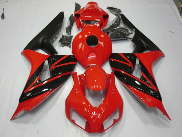 2006-2007 Red and Black Honda CBR1000RR Motorcycle Fairing UK 2006-2007 Red and Black Honda CBR1000RR Motorcycle Fairing UK
