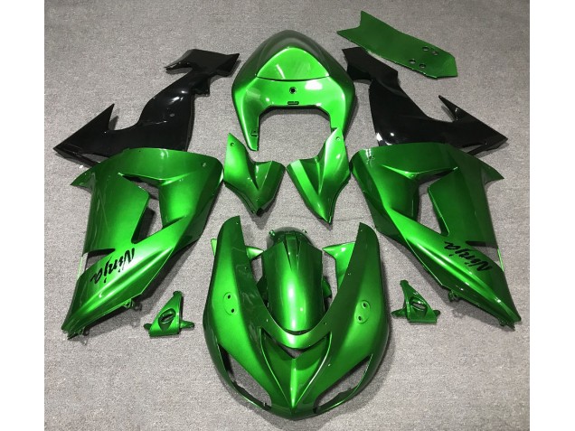 2006-2007 Reptile Green Kawasaki ZX10R Motorcycle Fairing UK