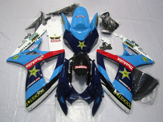 2006-2007 Rockstar Suzuki GSXR 600-750 Motorcycle Fairing UK 2006-2007 Rockstar Suzuki GSXR 600-750 Motorcycle Fairing UK