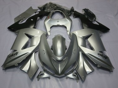 2006-2007 Silver Kawasaki ZX10R Motorcycle Fairing UK