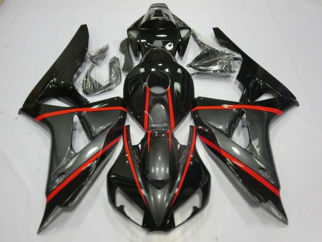 2006-2007 Silver and Black Honda CBR1000RR Motorcycle Fairing UK 2006-2007 Silver and Black Honda CBR1000RR Motorcycle Fairing UK