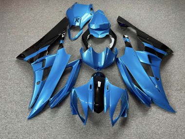 2006-2007 Sky Blue and Black Yamaha R6 Motorcycle Fairing UK