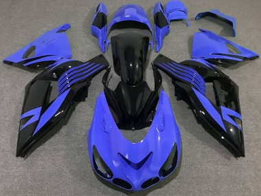 2006-2011 Bright Blue Kawasaki ZX14R Motorcycle Fairing UK