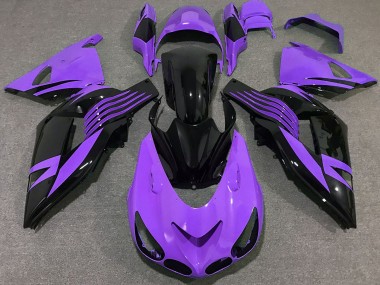 2006-2011 Bright Purple Kawasaki ZX14R Motorcycle Fairing UK