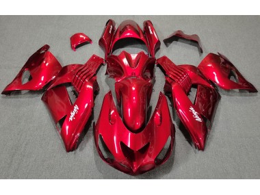 2006-2011 Red Gloss Kawasaki ZX14R Motorcycle Fairing UK