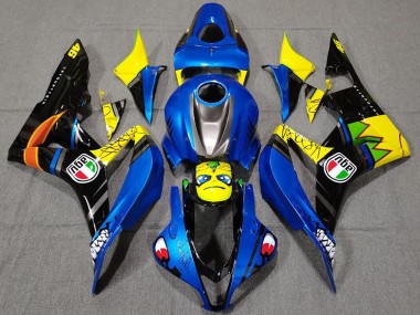 2007-2008 Blue Shark Honda CBR600RR Motorcycle Fairing UK