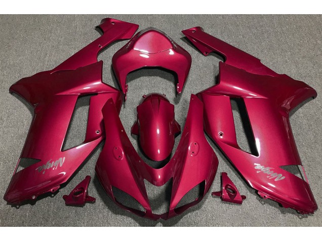 2007-2008 Candy Red Kawasaki ZX6R Motorcycle Fairing UK 2007-2008 Candy Red Kawasaki ZX6R Motorcycle Fairing UK