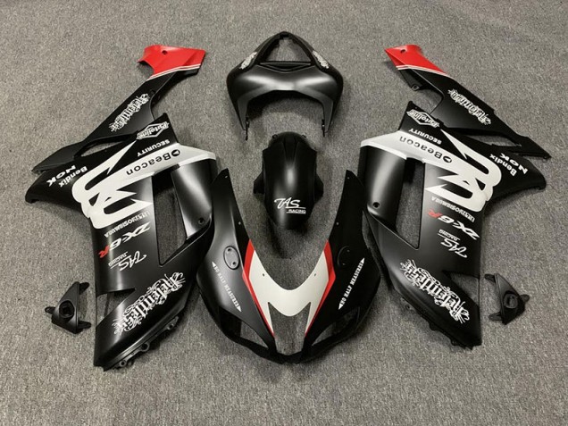 2007-2008 Custom Matte Kawasaki ZX6R Motorcycle Fairing UK 2007-2008 Custom Matte Kawasaki ZX6R Motorcycle Fairing UK