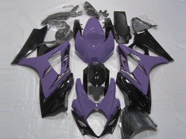 2007-2008 Dark Purple and Black Suzuki GSXR 1000 Motorcycle Fairing UK