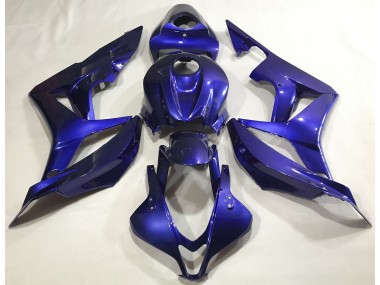 2007-2008 Deep Blue Plain Honda CBR600RR Motorcycle Fairing UK