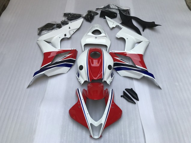 2007-2008 Gloss Red and White- CBR 600RR 07-08 Honda CBR600RR Motorcycle Fairing UK 2007-2008 Gloss Red and White- CBR 600RR 07-08 Honda CBR600RR Motorcycle Fairing UK