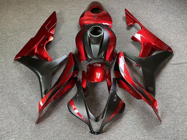 2007-2008 Maroon Red Honda CBR600RR Motorcycle Fairing UK 2007-2008 Maroon Red Honda CBR600RR Motorcycle Fairing UK