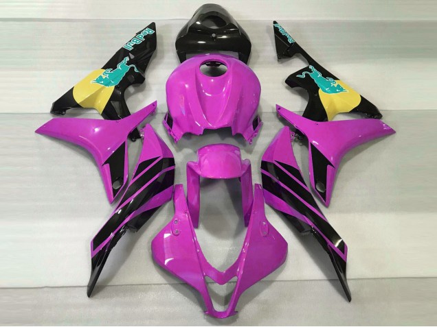 2007-2008 Pink & Teal Bull Honda CBR600RR Motorcycle Fairing UK 2007-2008 Pink & Teal Bull Honda CBR600RR Motorcycle Fairing UK