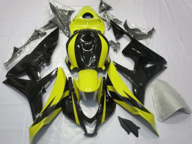 2007-2008 Yellow and Black OEM Design Honda CBR600RR Motorcycle Fairing UK