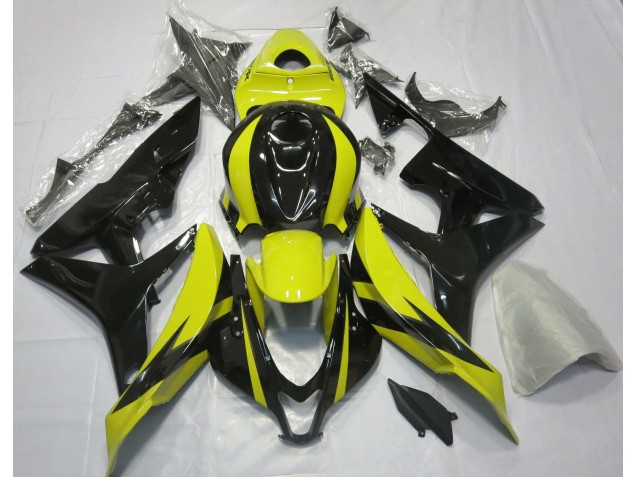 2007-2008 Yellow and Black OEM Design Honda CBR600RR Motorcycle Fairing UK 2007-2008 Yellow and Black OEM Design Honda CBR600RR Motorcycle Fairing UK