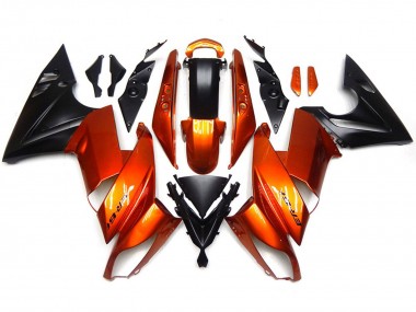2007-2011 Burnt Orange Kawasaki Ninja 650R Motorcycle Fairing UK