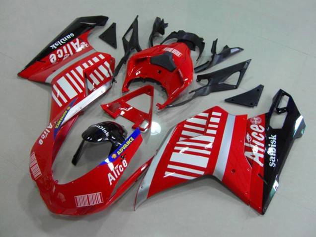 2007-2012 Alice Ducati 848 1098 1198 Motorcycle Fairing UK 2007-2012 Alice Ducati 848 1098 1198 Motorcycle Fairing UK