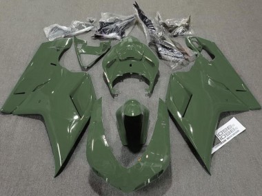2007-2012 Army Green Gloss Ducati 848 1098 1198 Motorcycle Fairing UK