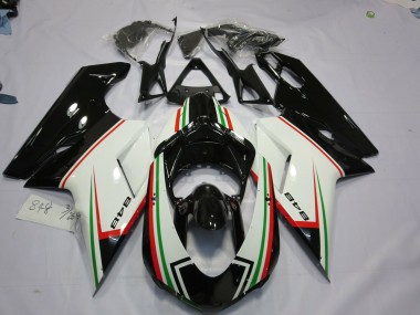 2007-2012 Black tri Color Ducati 848 1098 1198 Motorcycle Fairing UK